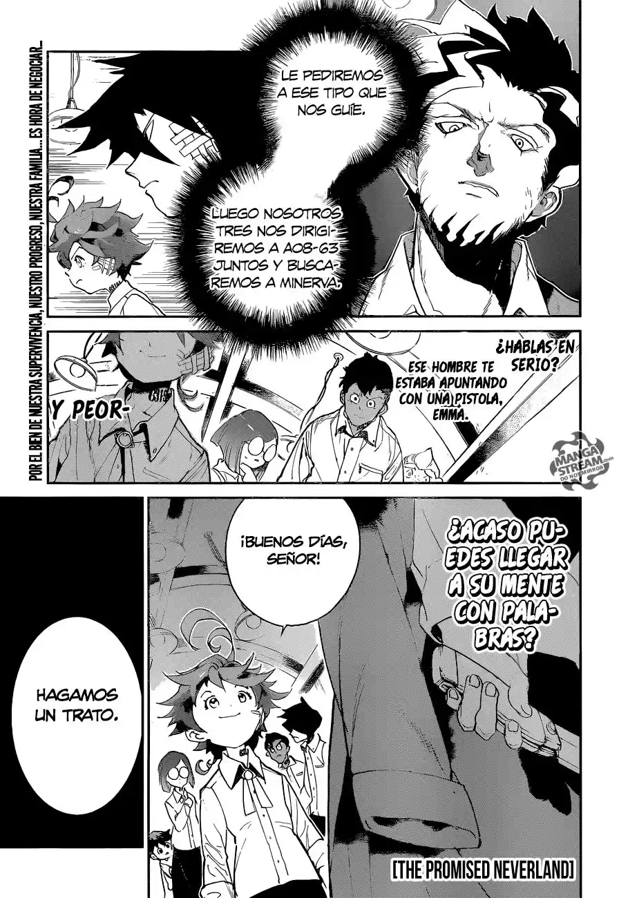 The Promised Neverland Capitulo 57: Negociación (2) página 2