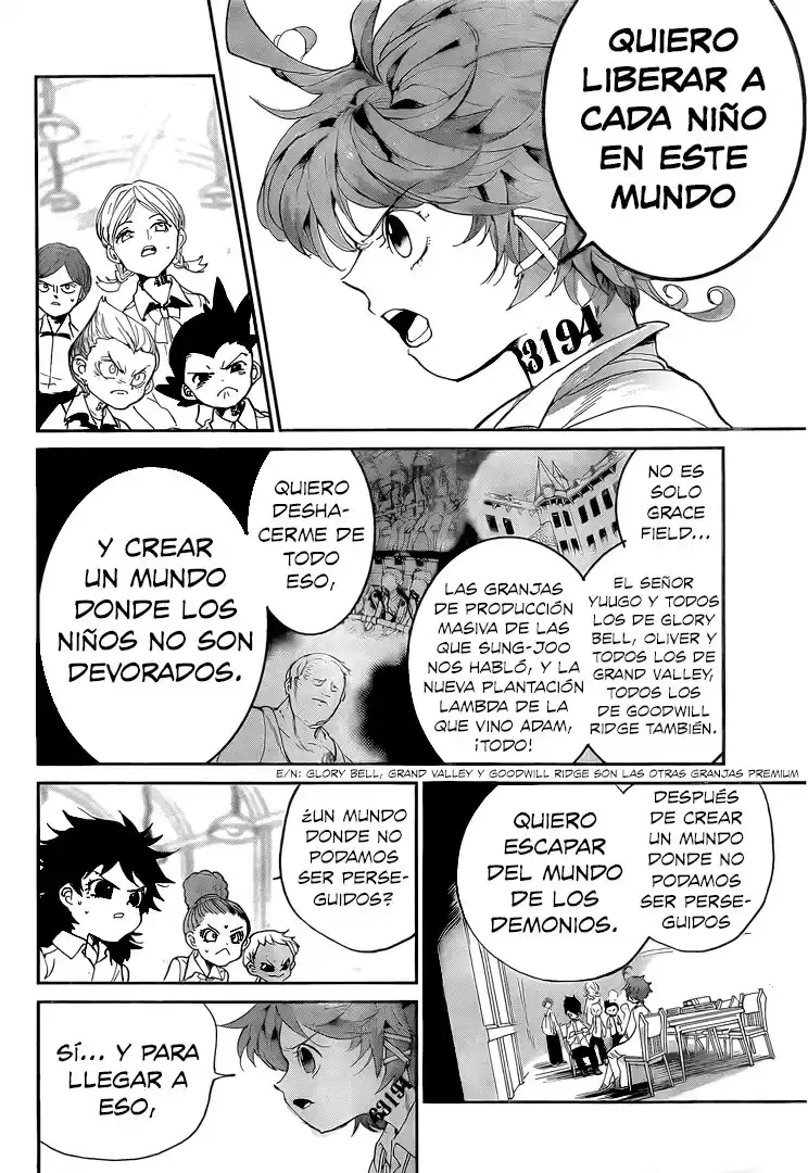 The Promised Neverland Capitulo 97: El Mundo que Anhelamos página 10