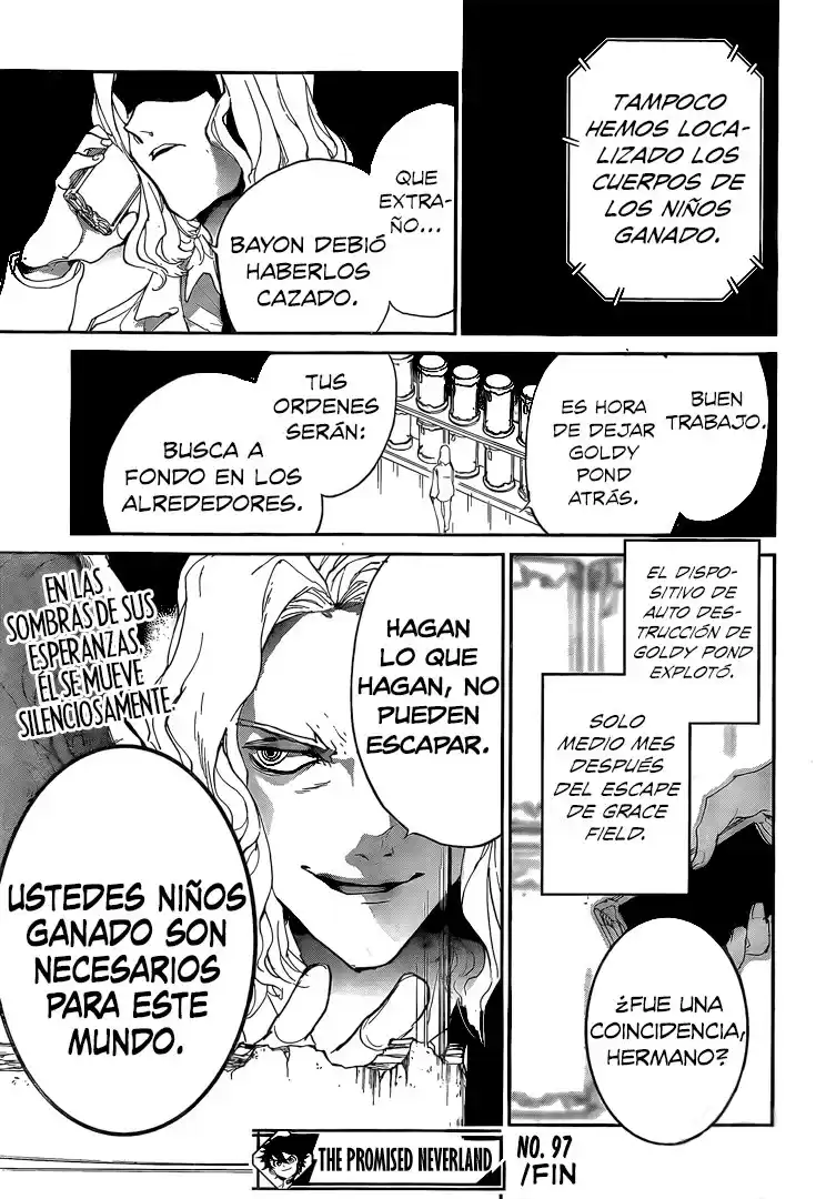 The Promised Neverland Capitulo 97: El Mundo que Anhelamos página 21