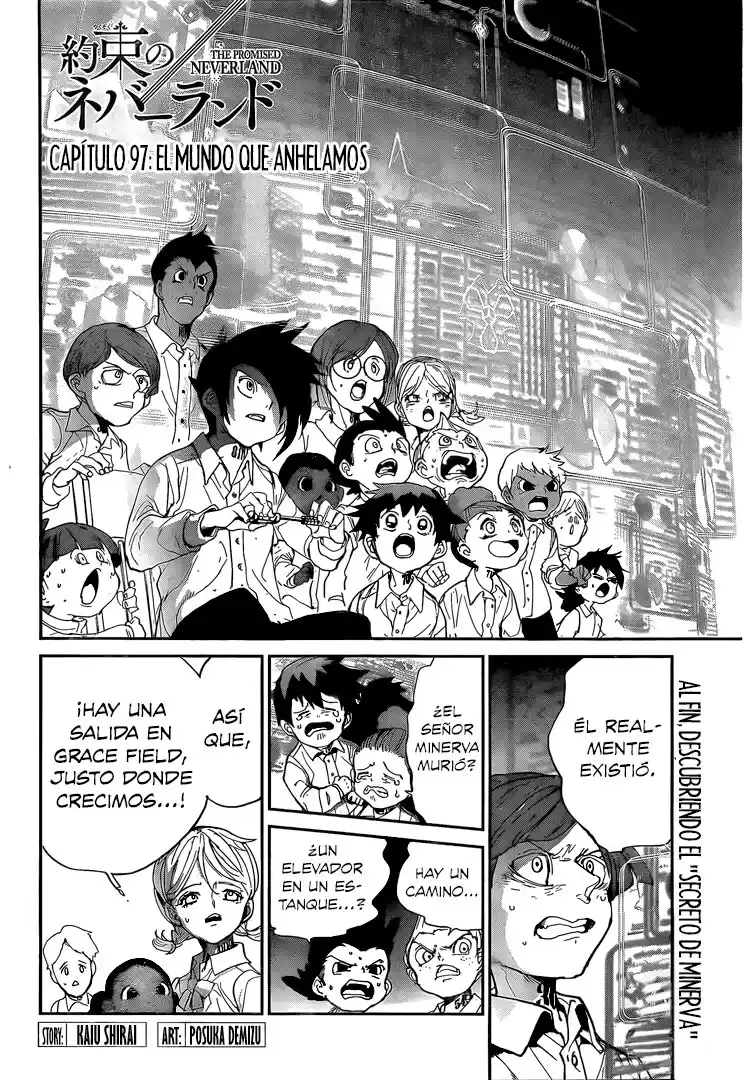 The Promised Neverland Capitulo 97: El Mundo que Anhelamos página 4