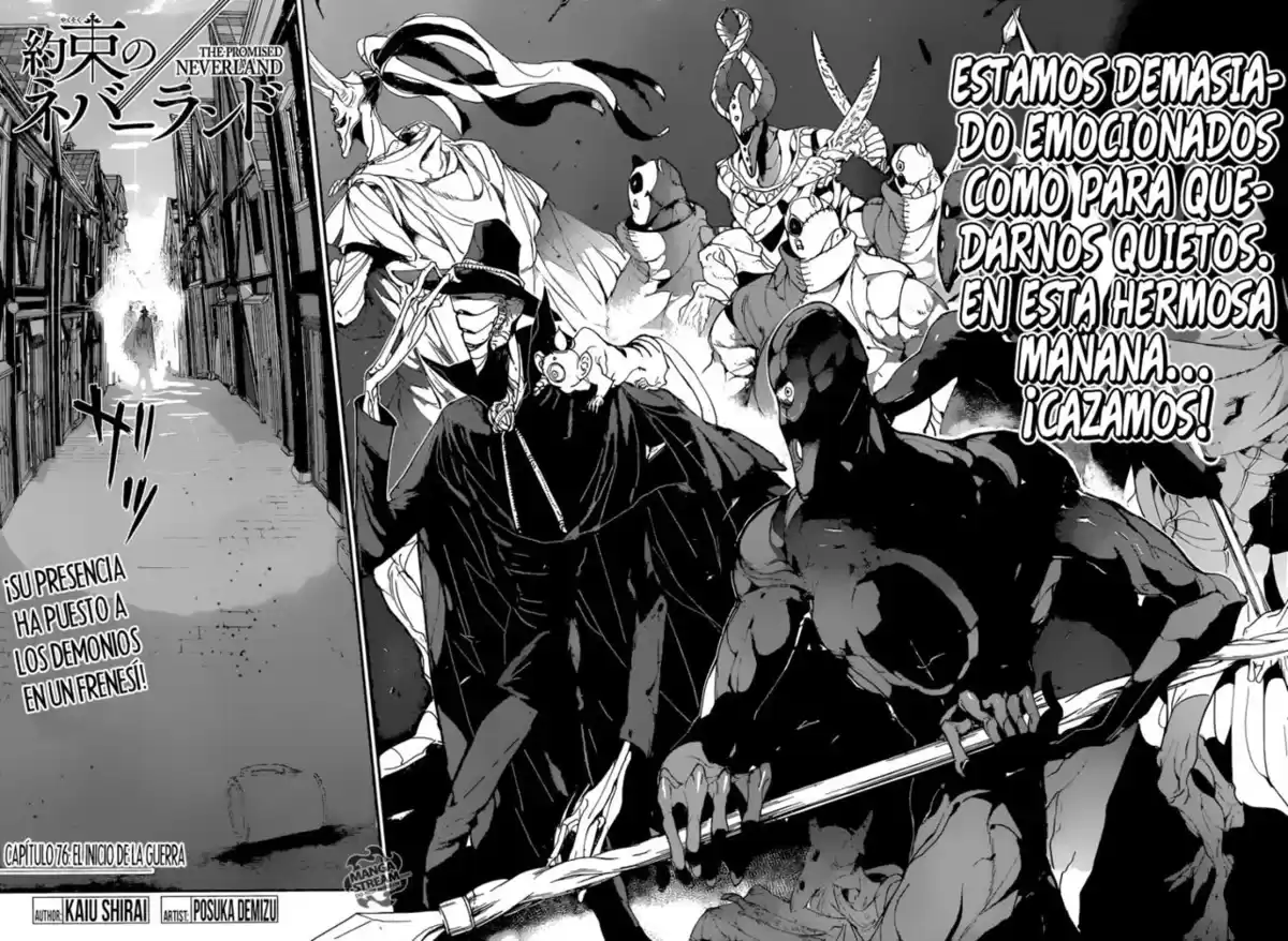 The Promised Neverland Capitulo 76: El inicio de la guerra página 5