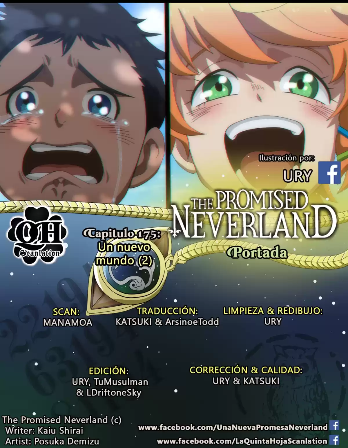 The Promised Neverland Capitulo 175: Un Nuevo Mundo 2 página 1