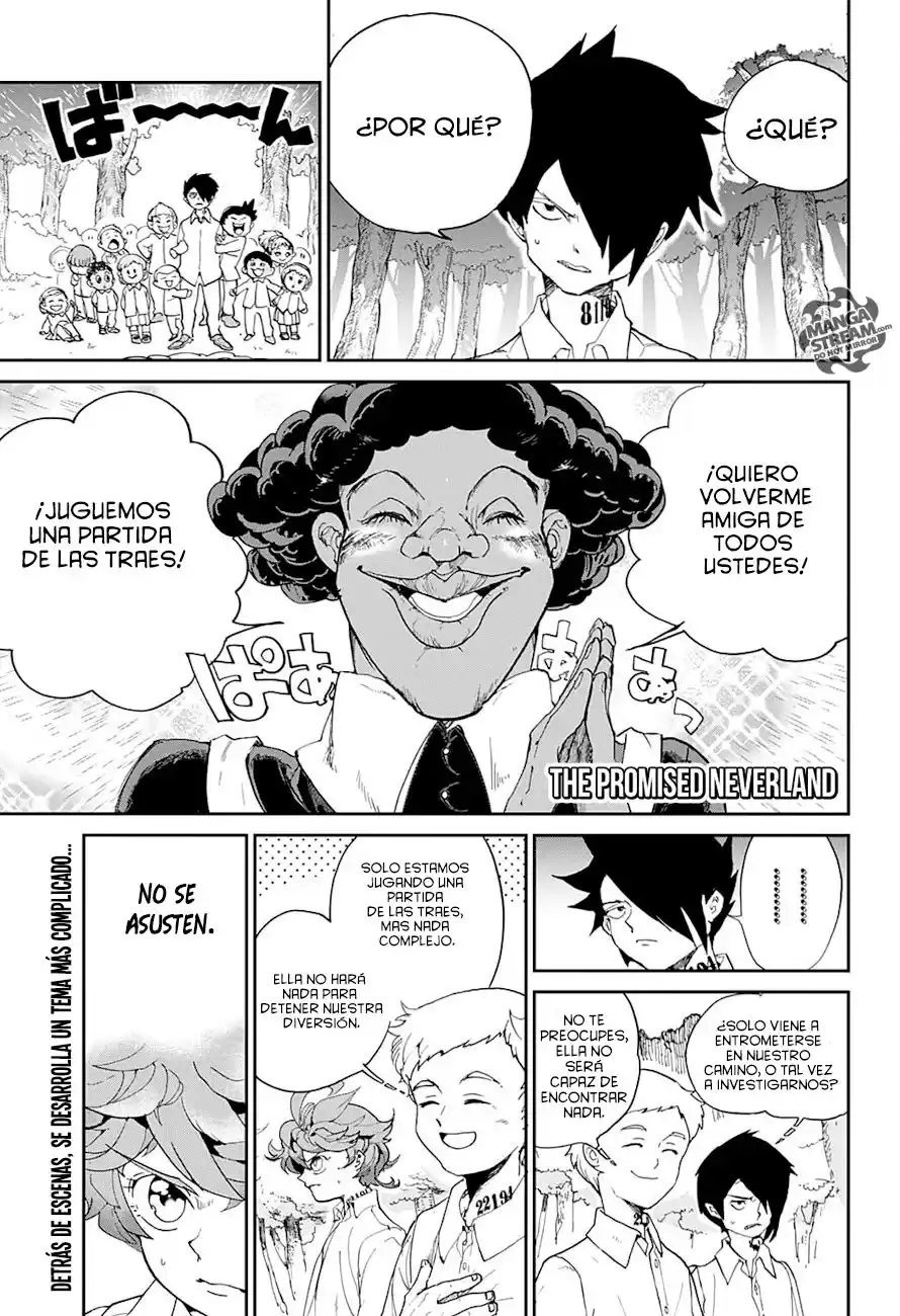 The Promised Neverland Capitulo 9: Vamos a jugar una partida de las traes página 2