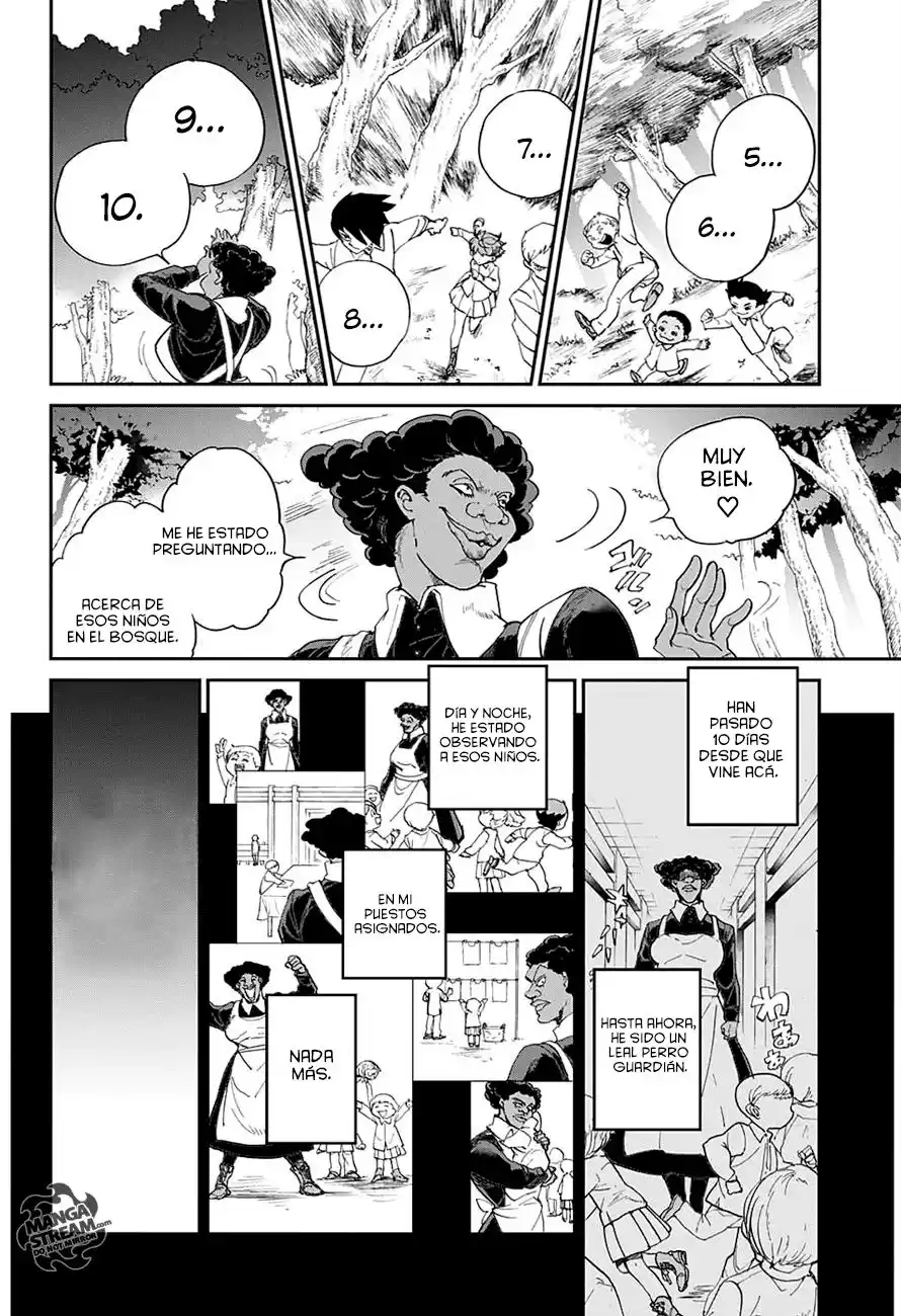 The Promised Neverland Capitulo 9: Vamos a jugar una partida de las traes página 5