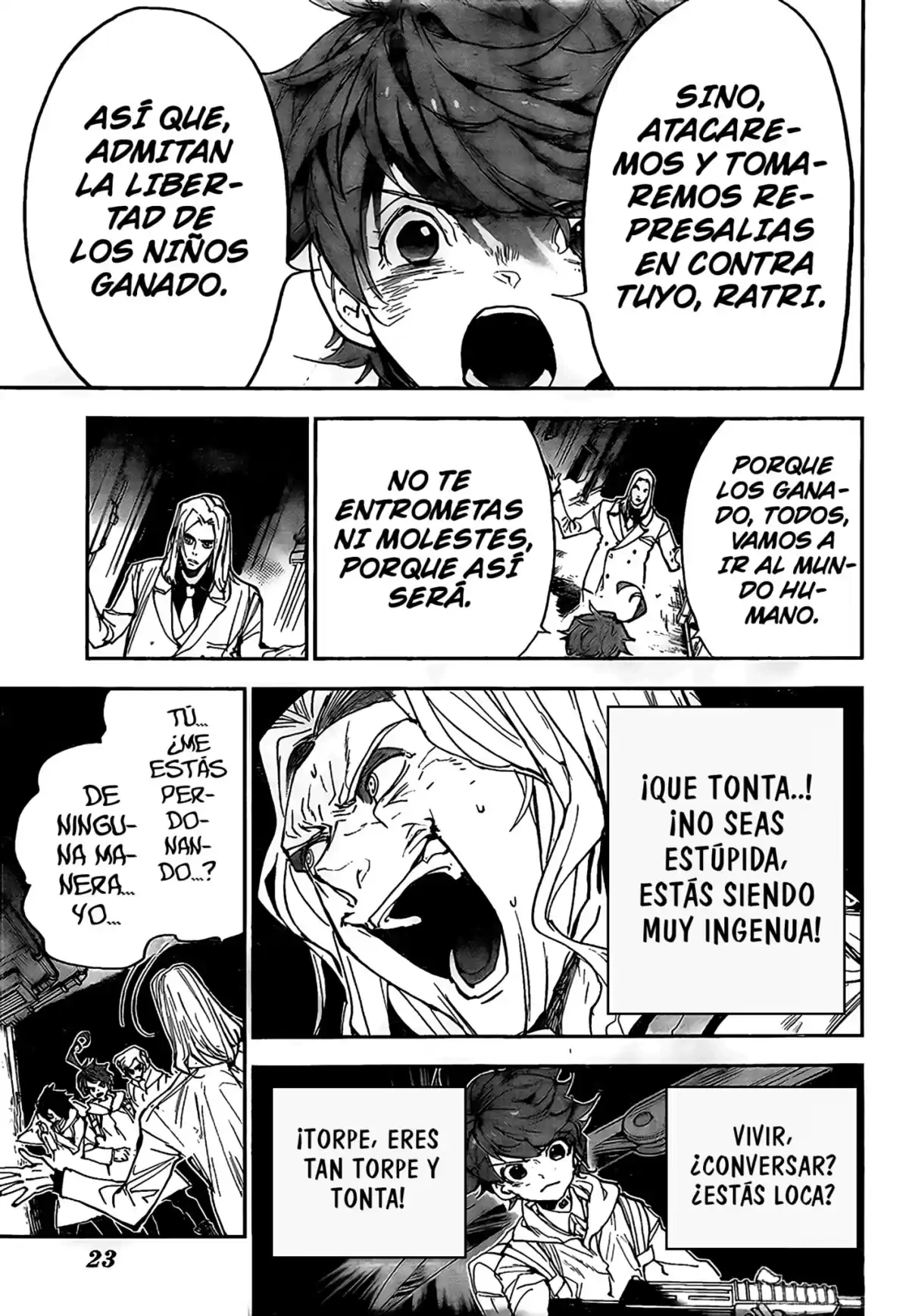 The Promised Neverland Capitulo 172: Libertad página 8