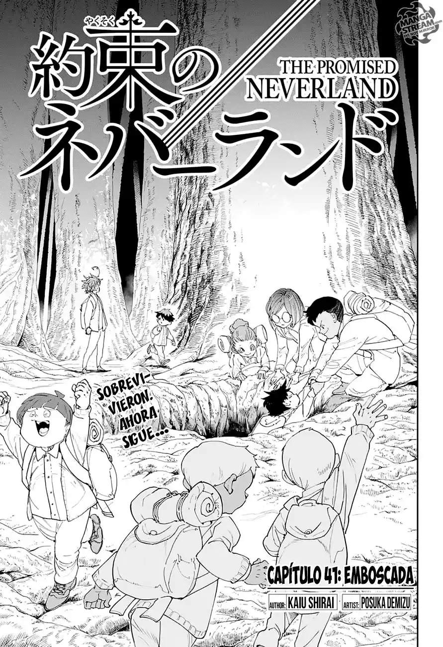 The Promised Neverland Capitulo 41: Emboscada página 2