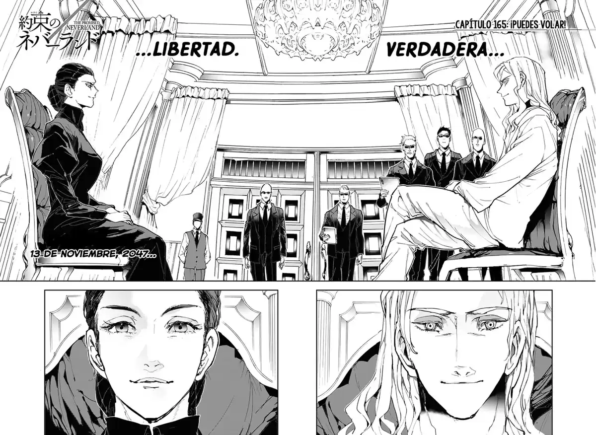 The Promised Neverland Capitulo 165: ¡Puedes Volar! página 11