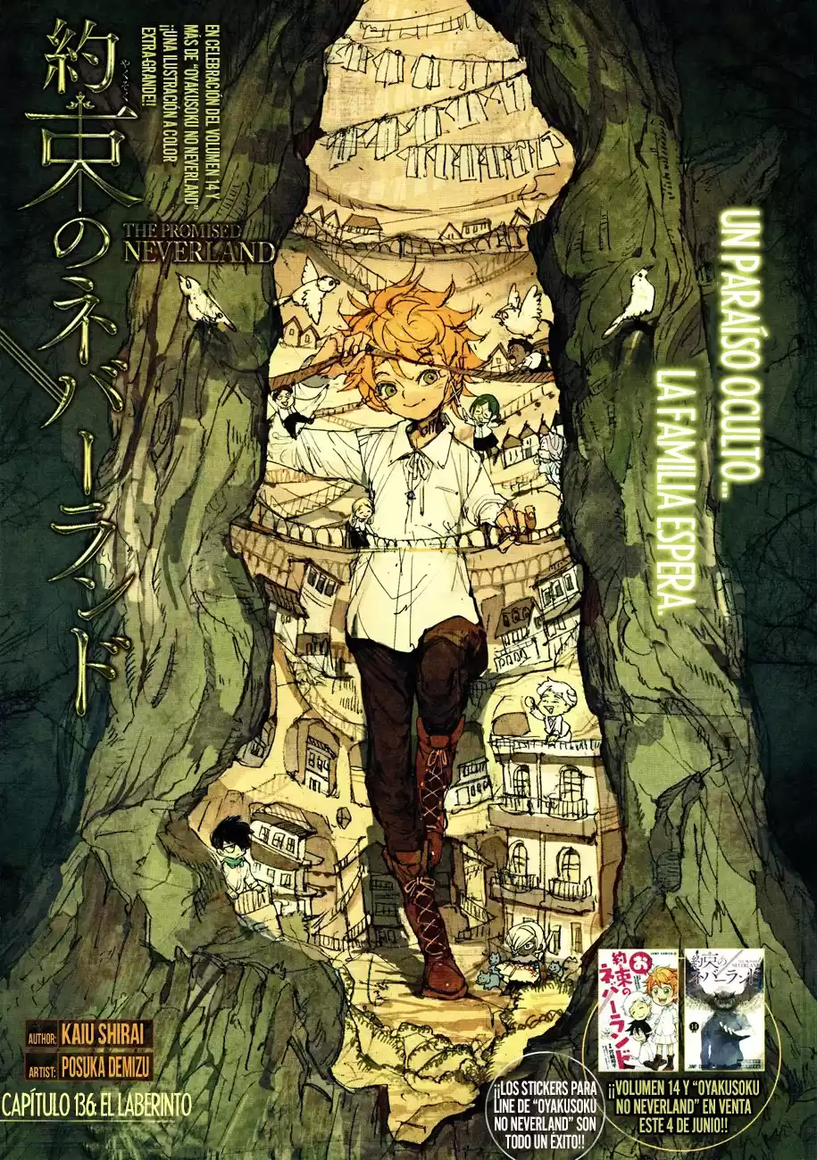 The Promised Neverland Capitulo 136: El Laberinto página 2