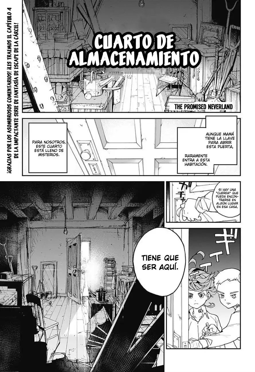 The Promised Neverland Capitulo 4: Óptimo página 2