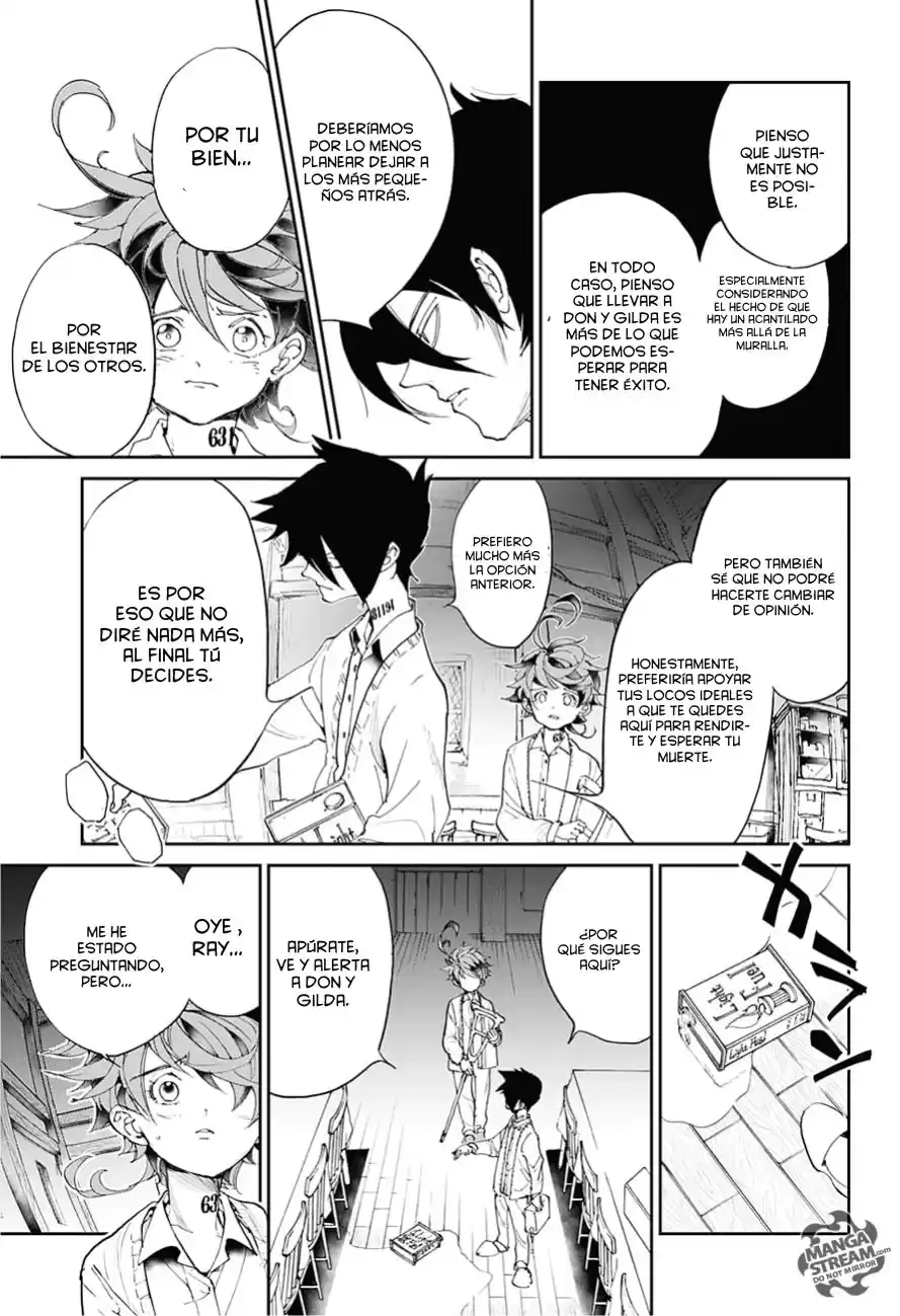 The Promised Neverland Capitulo 32: Ejecución: Parte 1 página 18