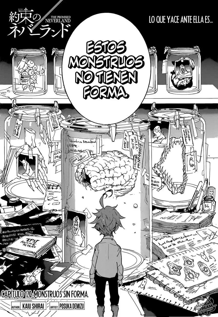 The Promised Neverland Capitulo 120: Monstruos sin forma. página 4