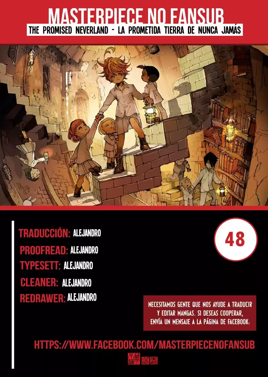 The Promised Neverland Capitulo 48: Los dos mundos página 1