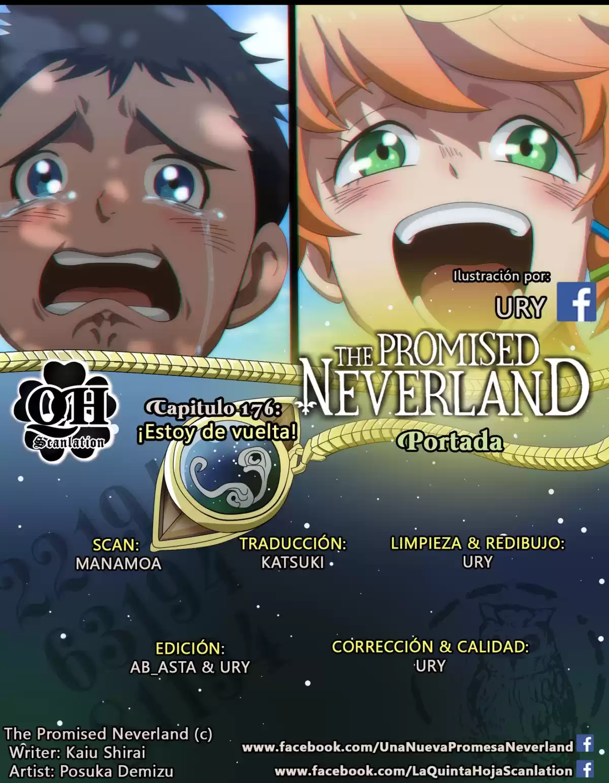 The Promised Neverland Capitulo 176: Estoy de vuelta página 1