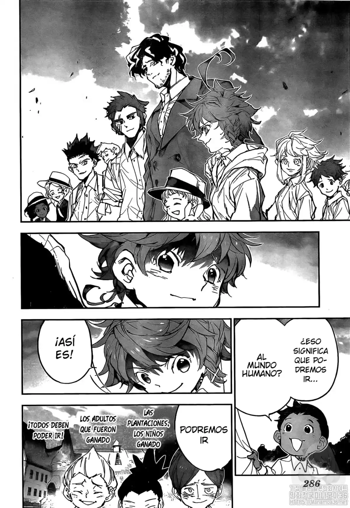 The Promised Neverland Capitulo 176: Estoy de vuelta página 16