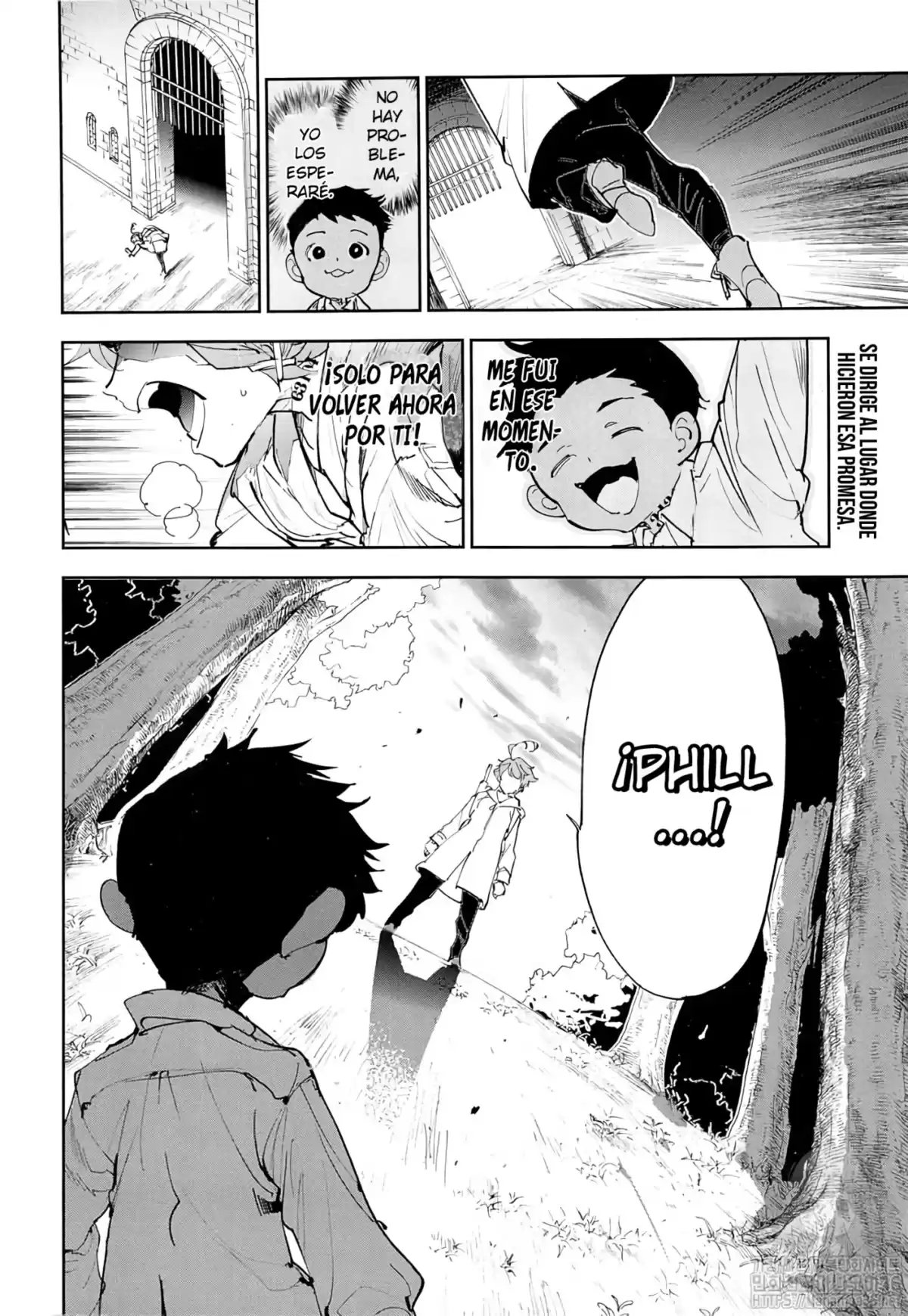 The Promised Neverland Capitulo 176: Estoy de vuelta página 3