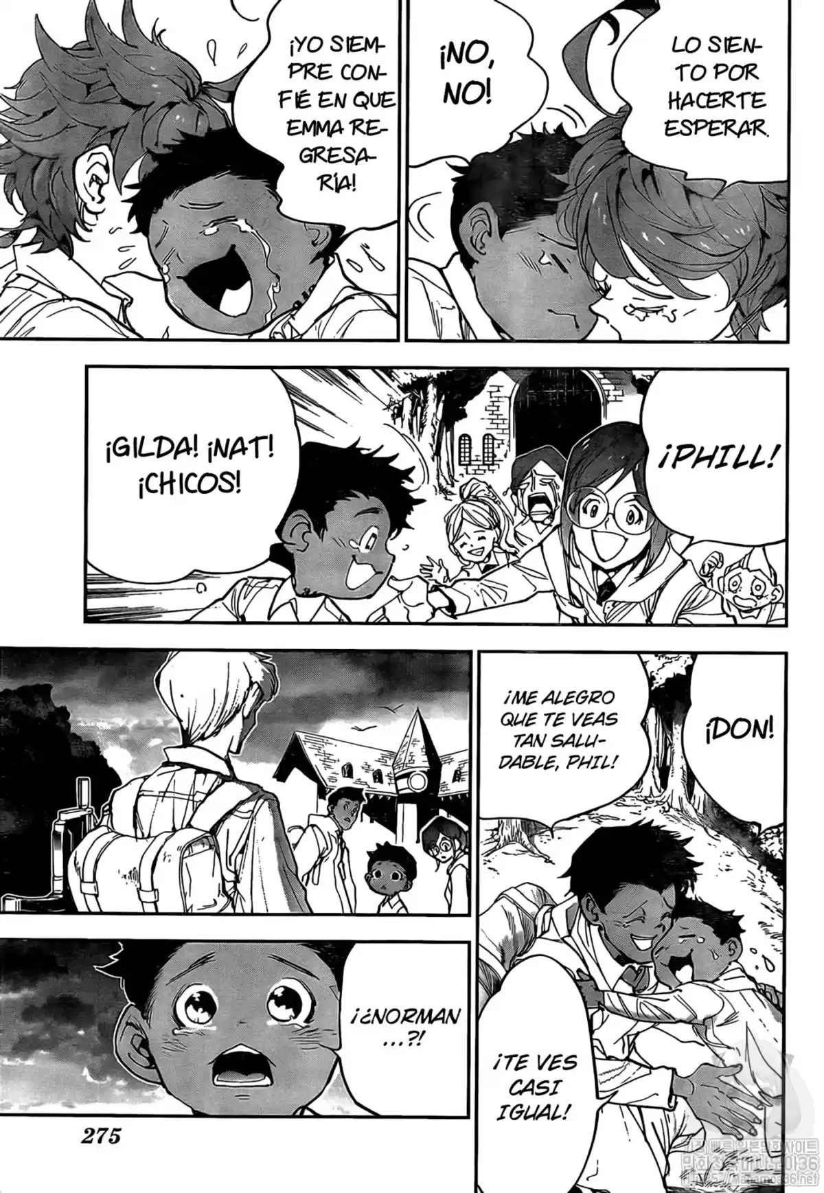 The Promised Neverland Capitulo 176: Estoy de vuelta página 6