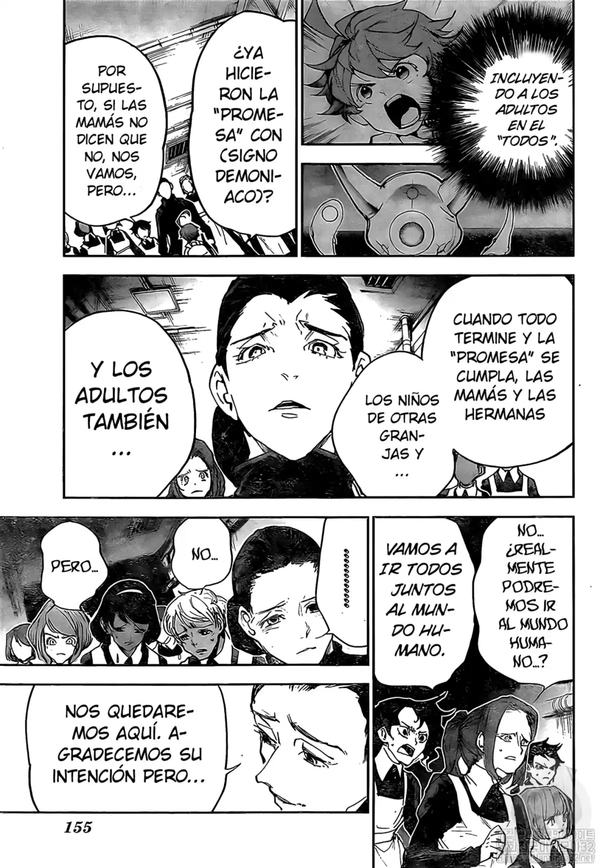 The Promised Neverland Capitulo 174: Un nuevo mundo página 11