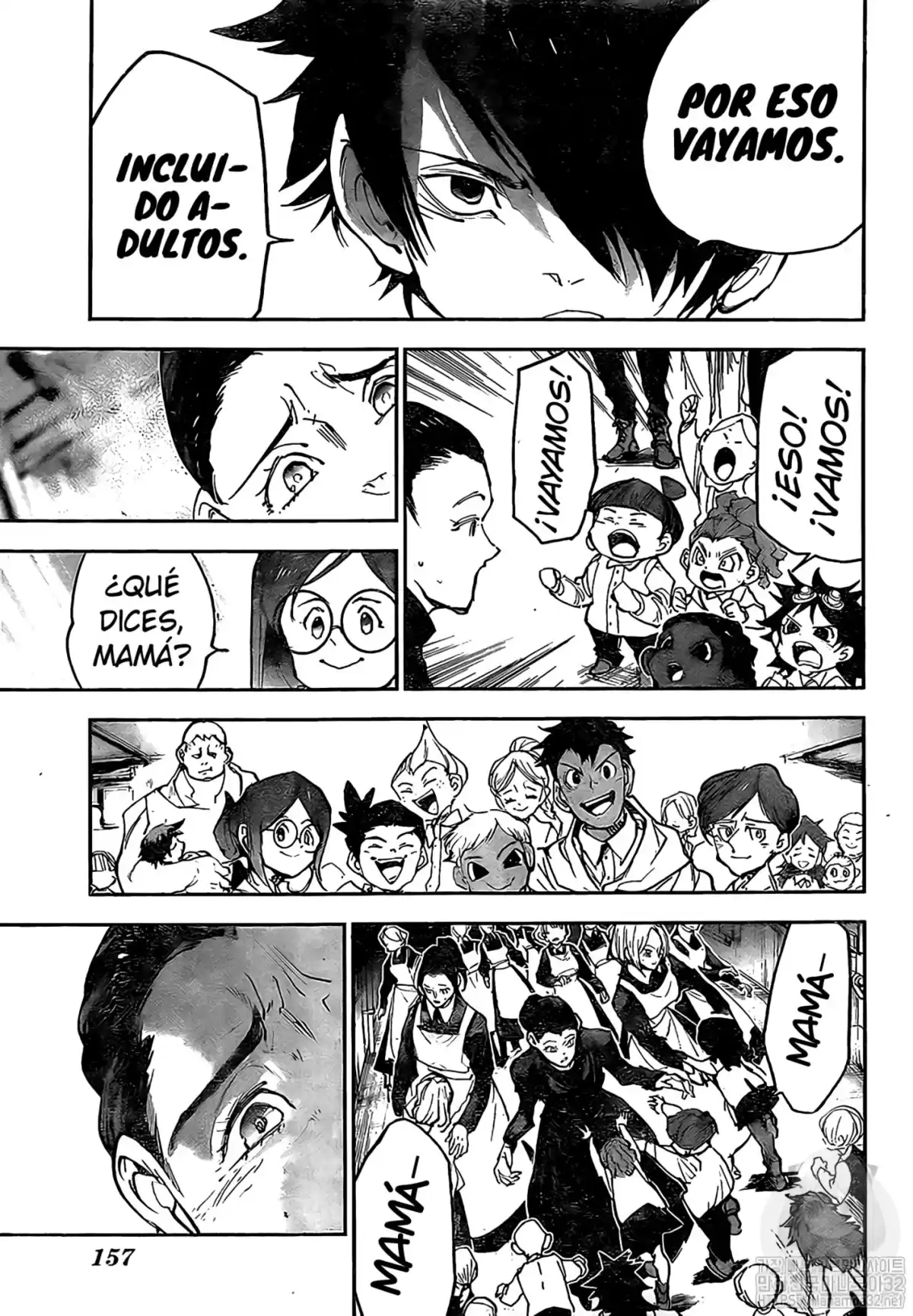 The Promised Neverland Capitulo 174: Un nuevo mundo página 13