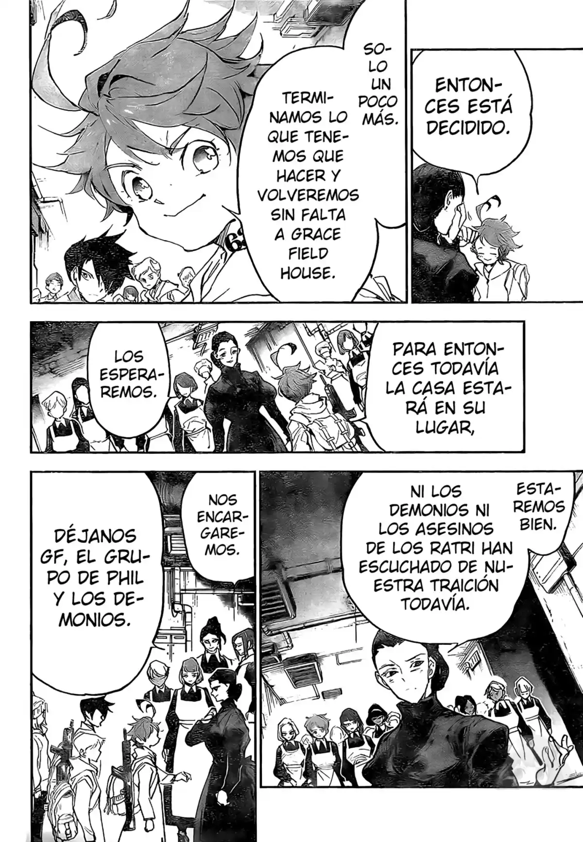 The Promised Neverland Capitulo 174: Un nuevo mundo página 16