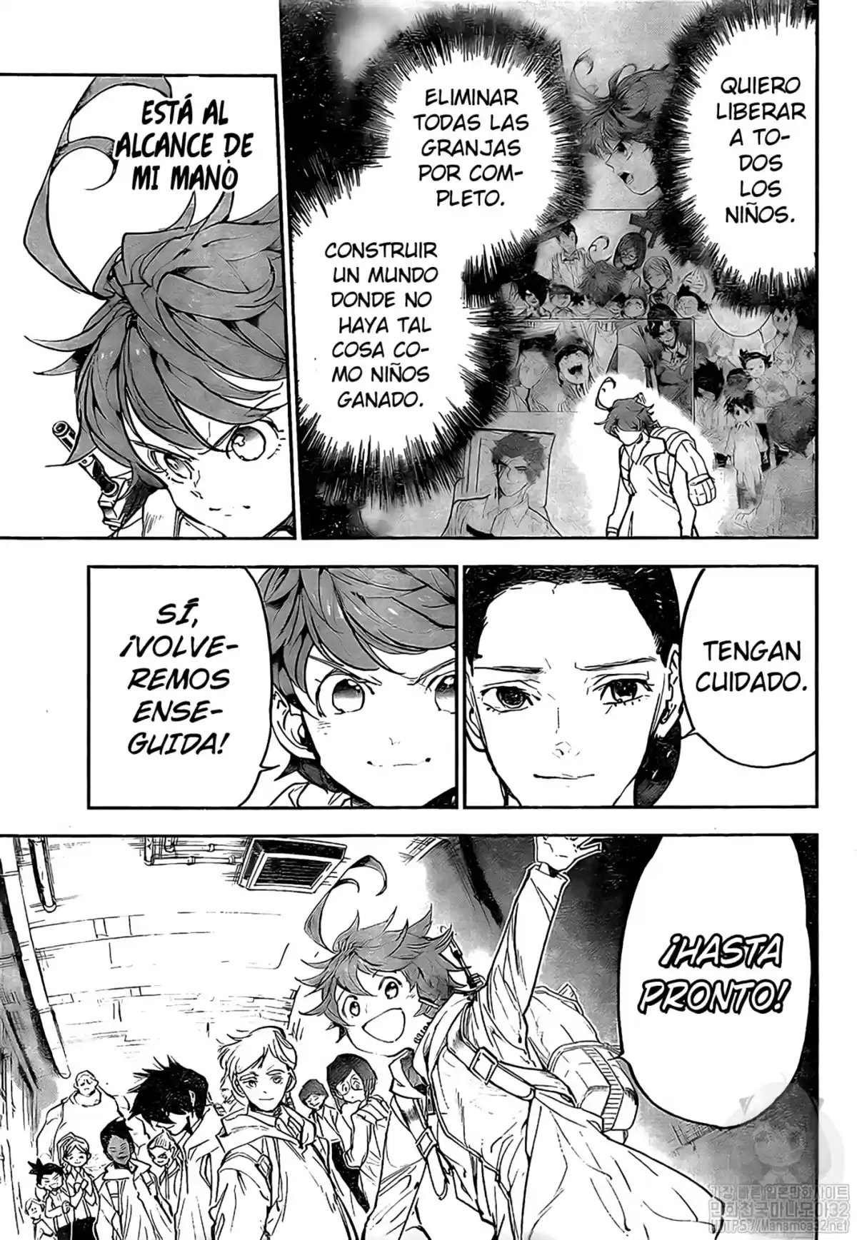 The Promised Neverland Capitulo 174: Un nuevo mundo página 17