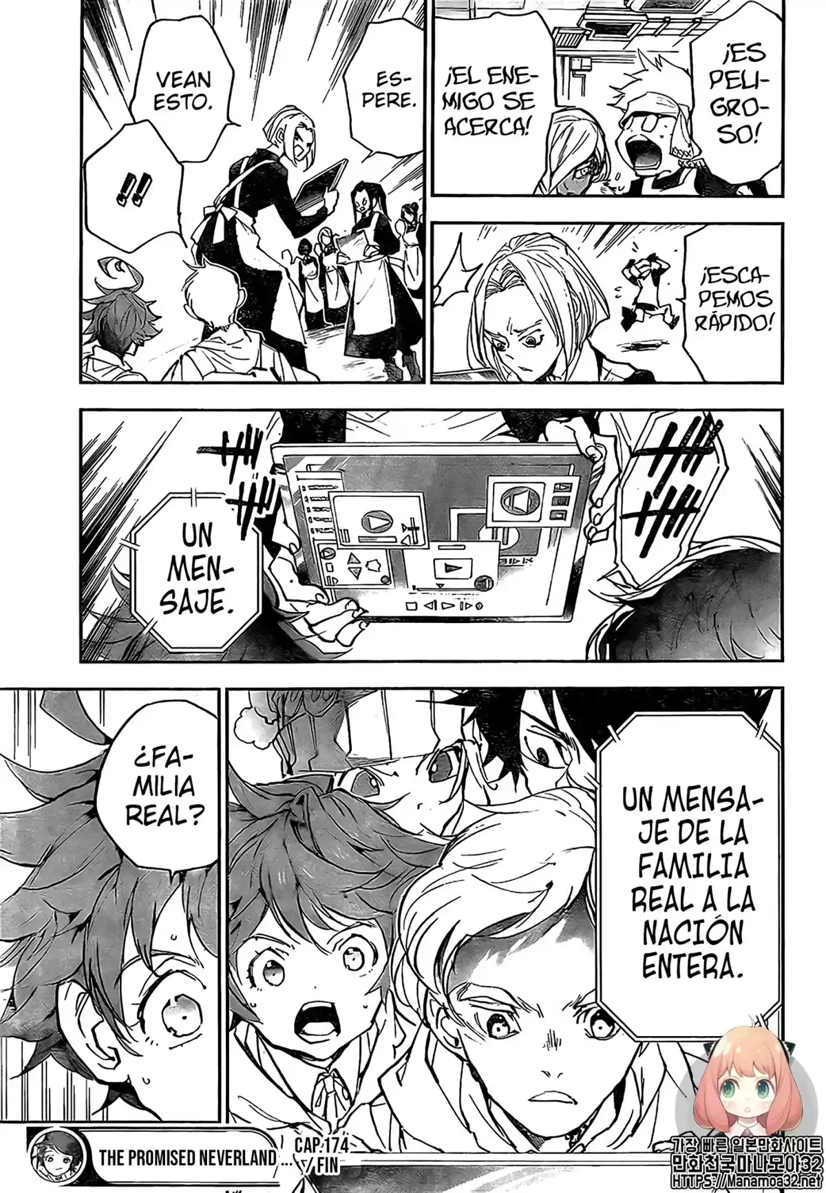 The Promised Neverland Capitulo 174: Un nuevo mundo página 19