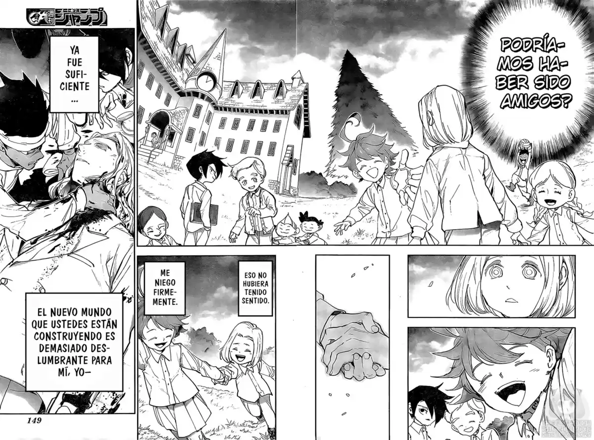 The Promised Neverland Capitulo 174: Un nuevo mundo página 5