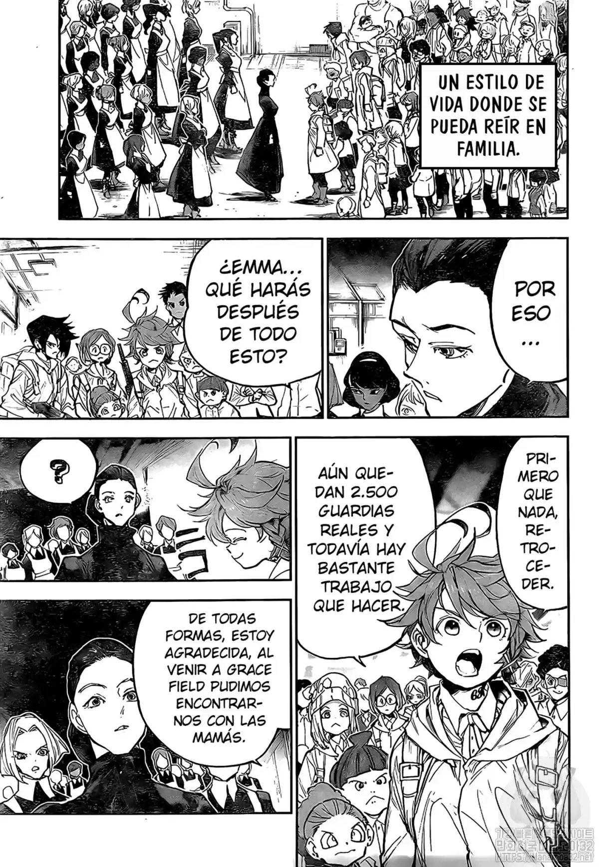 The Promised Neverland Capitulo 174: Un nuevo mundo página 9