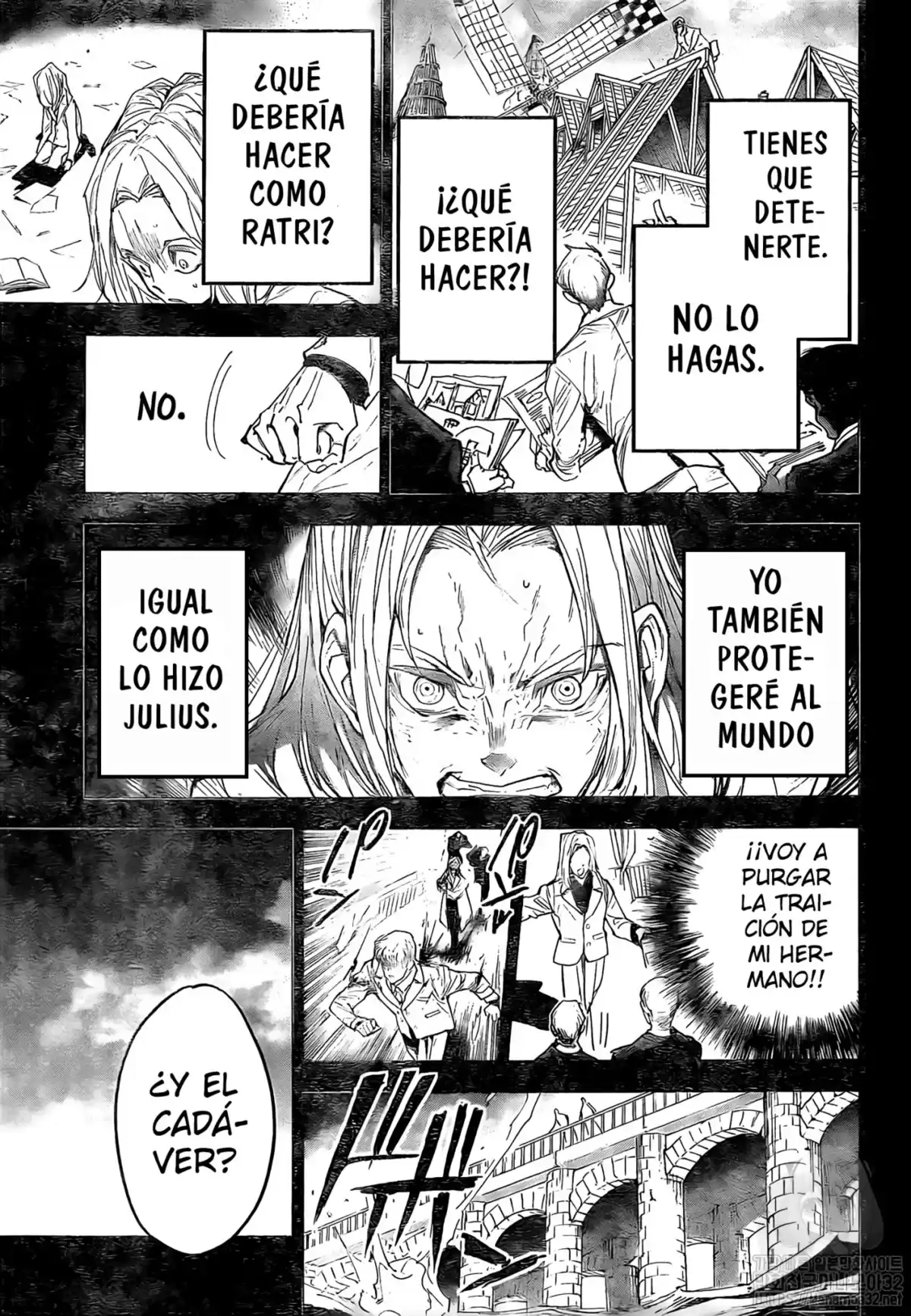 The Promised Neverland Capitulo 173: Prisioneros página 10