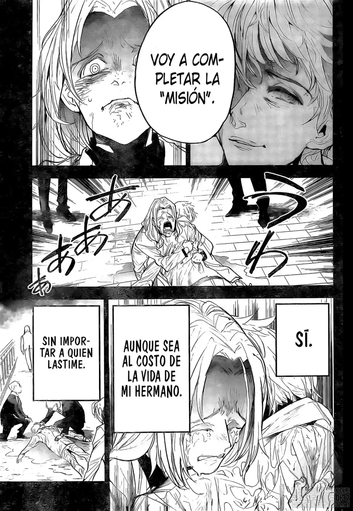 The Promised Neverland Capitulo 173: Prisioneros página 12