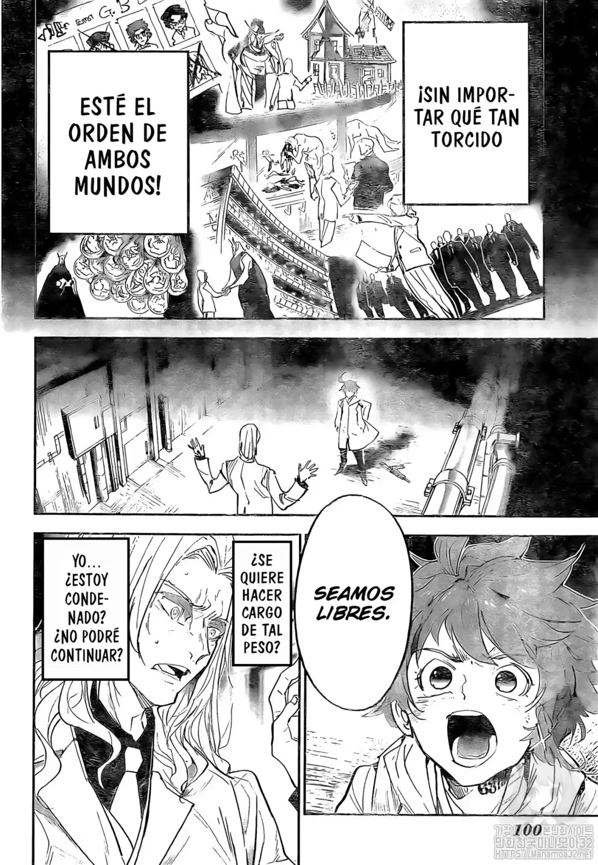 The Promised Neverland Capitulo 173: Prisioneros página 13