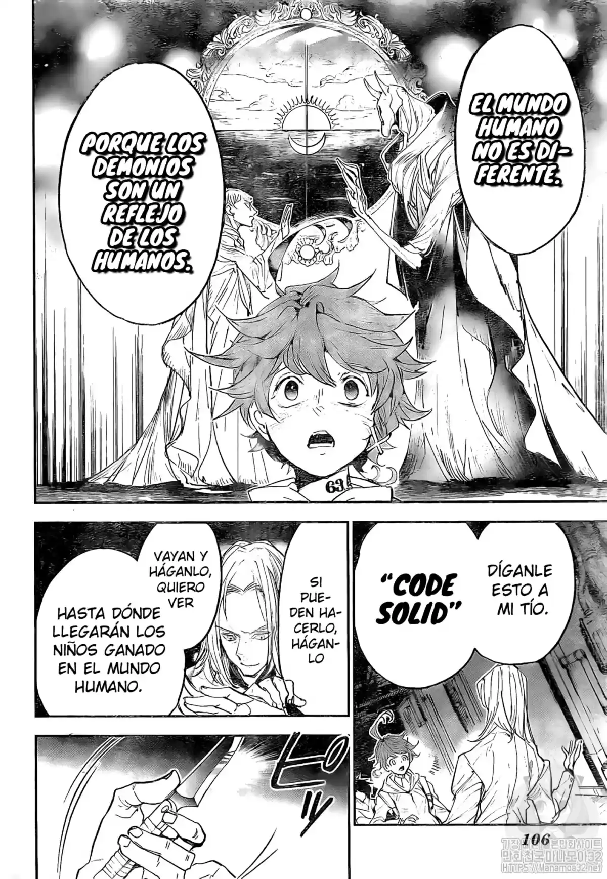 The Promised Neverland Capitulo 173: Prisioneros página 19