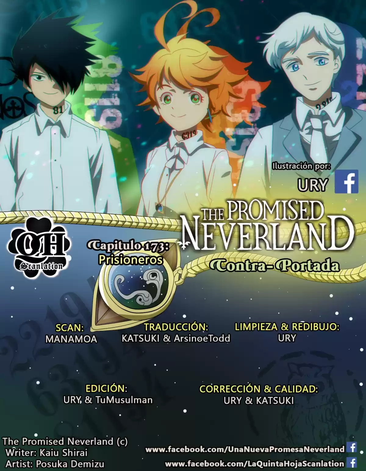 The Promised Neverland Capitulo 173: Prisioneros página 21