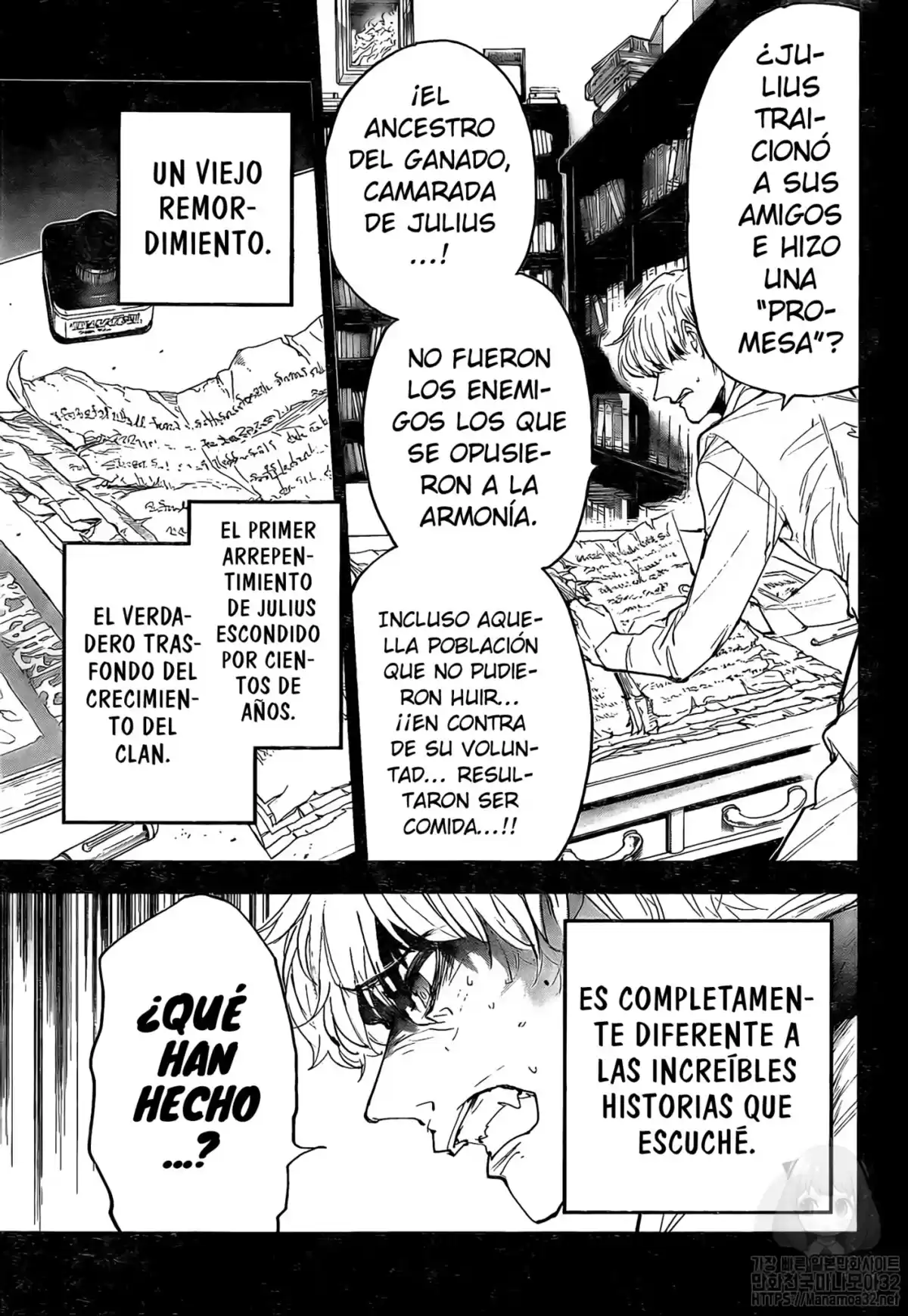 The Promised Neverland Capitulo 173: Prisioneros página 6