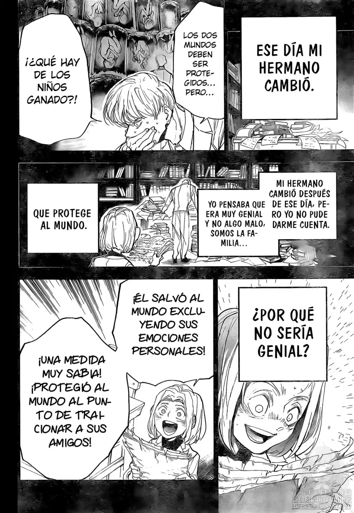 The Promised Neverland Capitulo 173: Prisioneros página 7