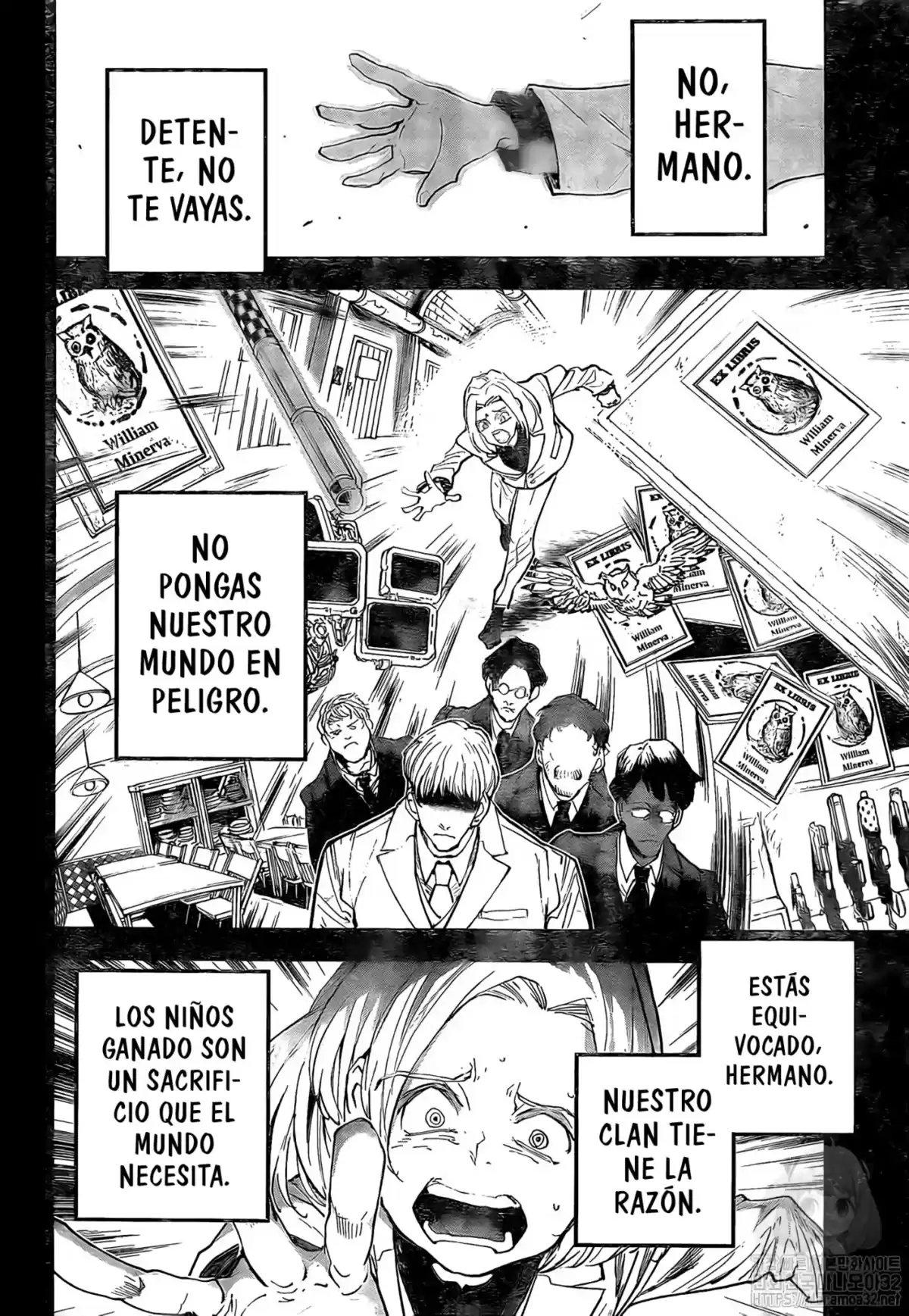 The Promised Neverland Capitulo 173: Prisioneros página 9