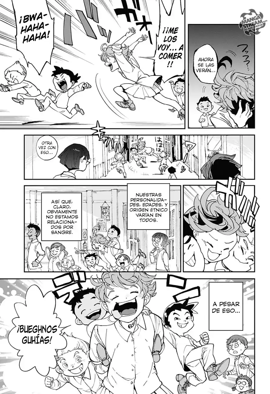 The Promised Neverland Capitulo 1: La casa del campo de gracia página 8