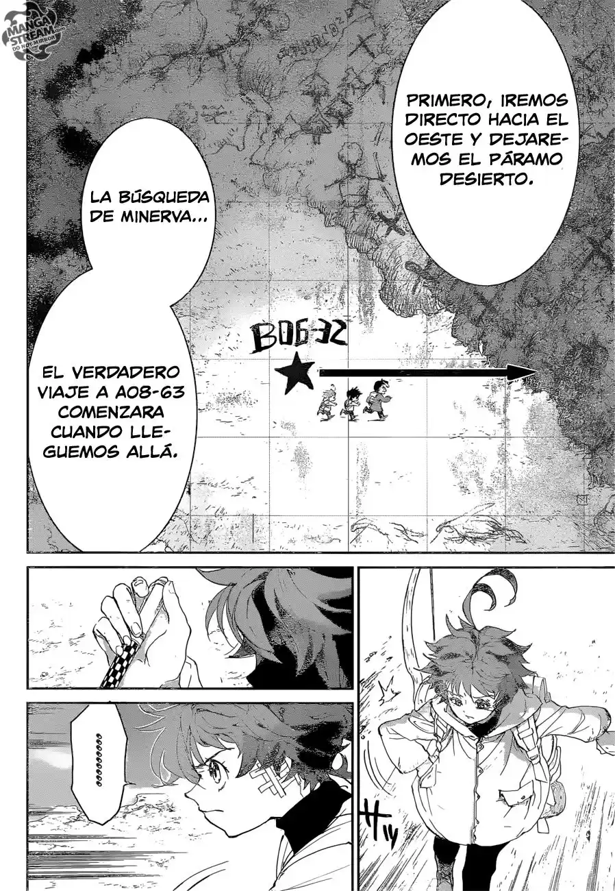 The Promised Neverland Capitulo 60: Goldy Pond página 8