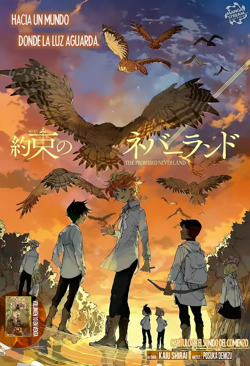 The Promised Neverland Capitulo 98: El Sonido del Comienzo página 2