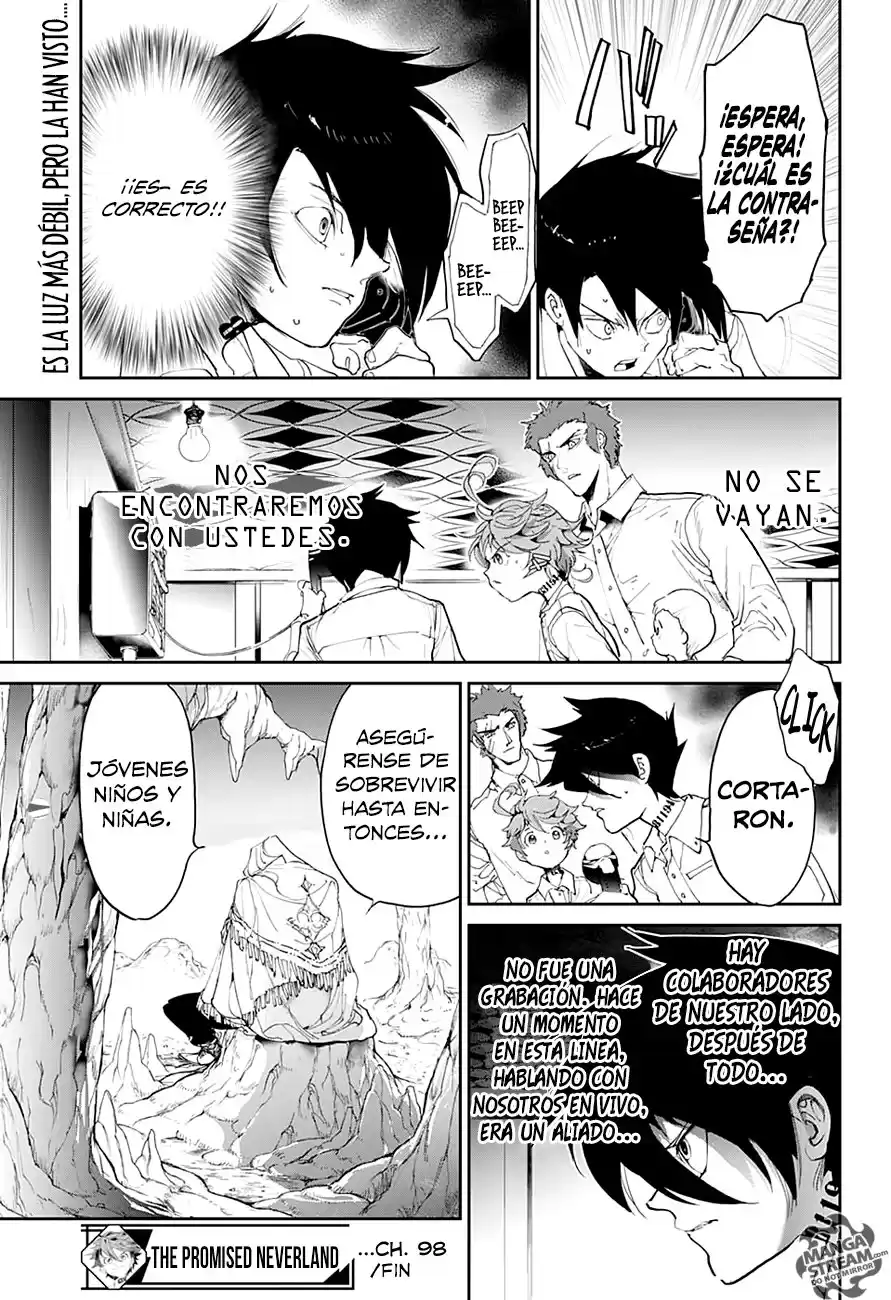 The Promised Neverland Capitulo 98: El Sonido del Comienzo página 23