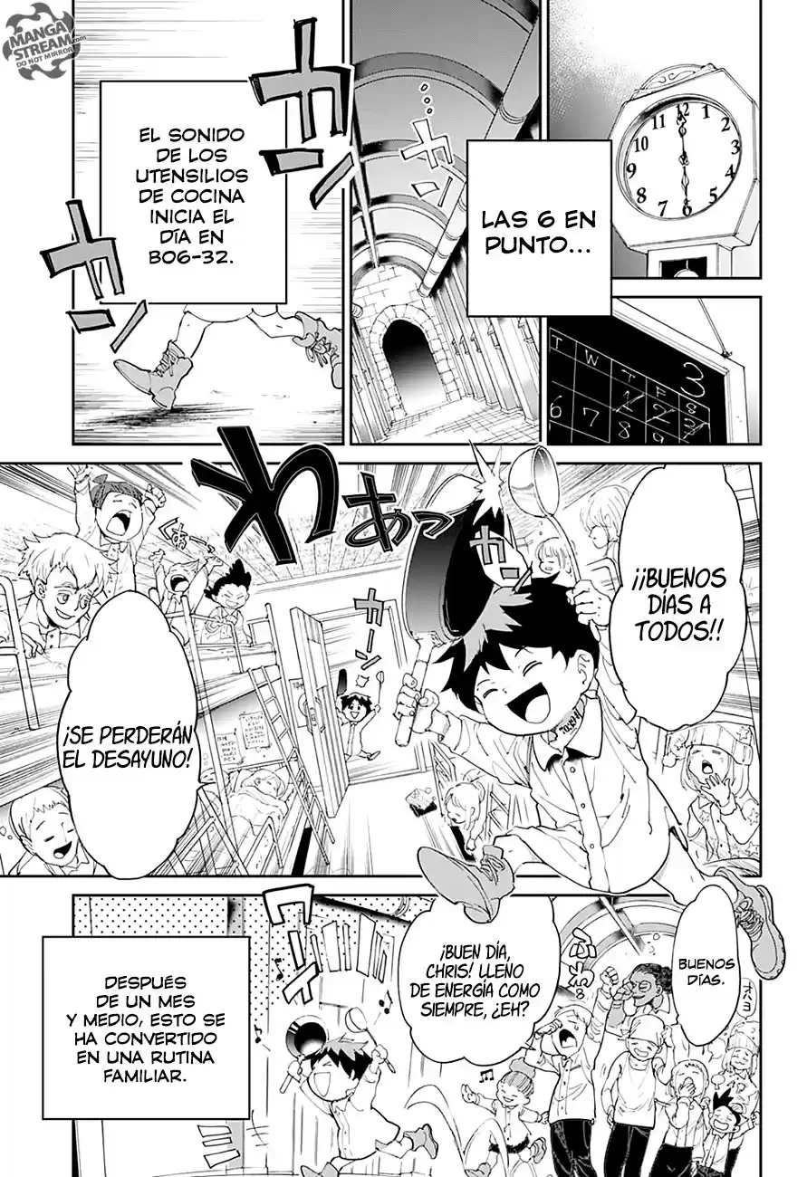 The Promised Neverland Capitulo 98: El Sonido del Comienzo página 7