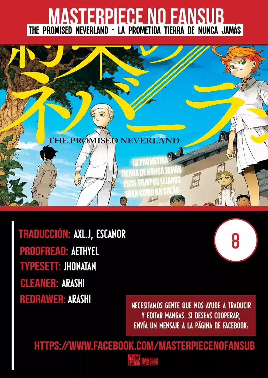 The Promised Neverland Capitulo 8: Tengo una idea página 1