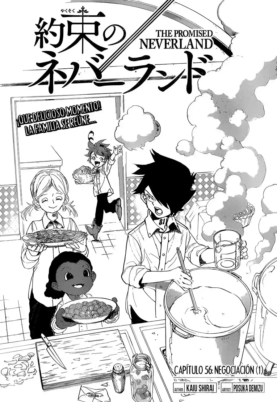 The Promised Neverland Capitulo 56: Negociación (1) página 4