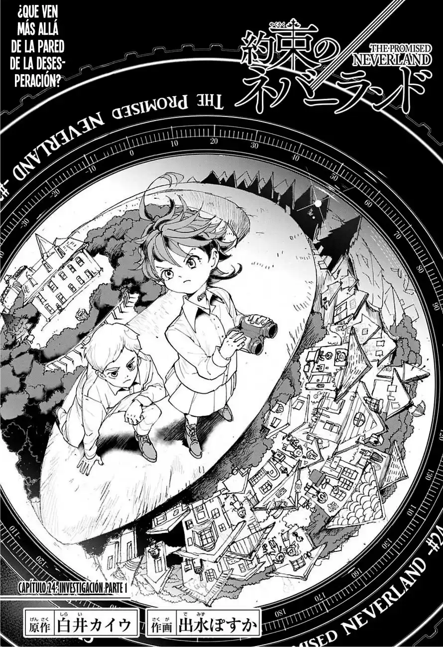 The Promised Neverland Capitulo 24: Investigación: Parte 1 página 3