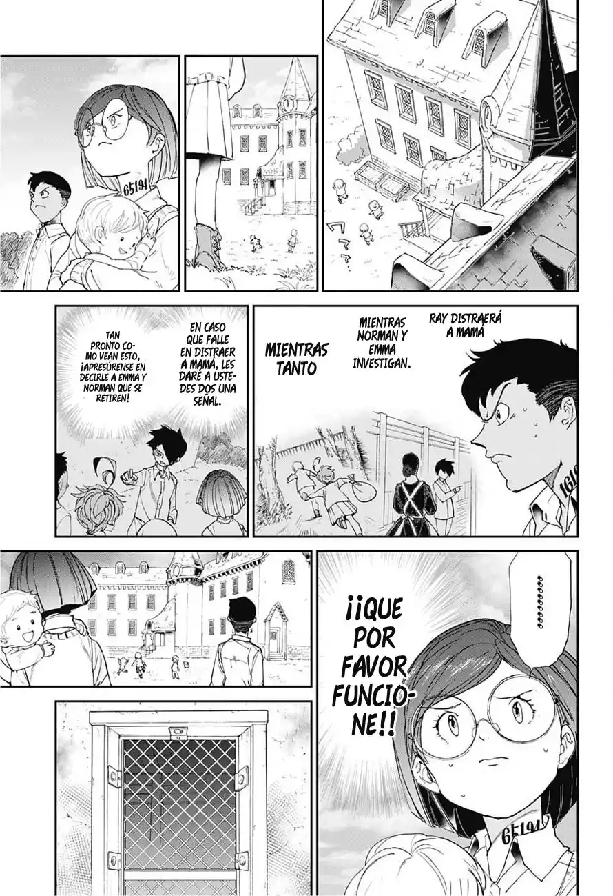 The Promised Neverland Capitulo 24: Investigación: Parte 1 página 4