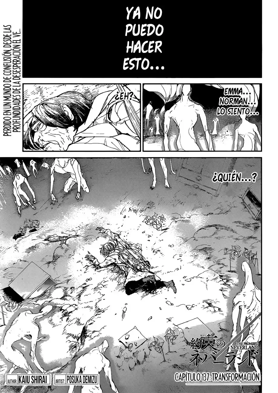 The Promised Neverland Capitulo 137: Transformación página 2