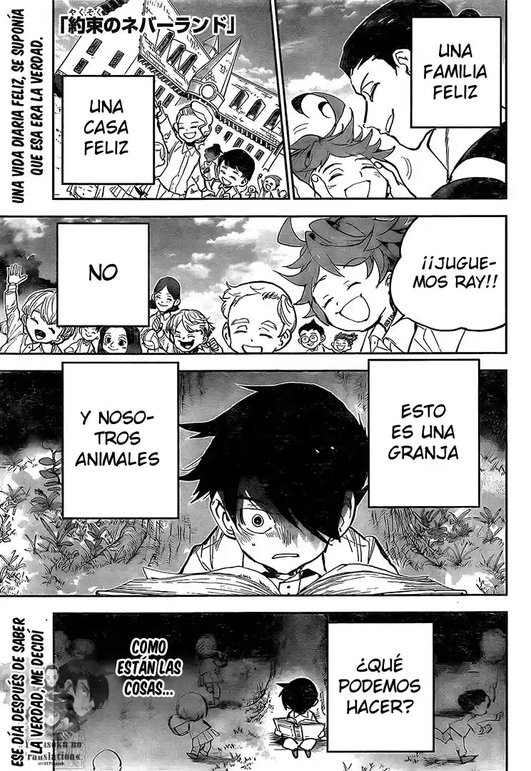 The Promised Neverland Capitulo 182: Capitulo especial página 3