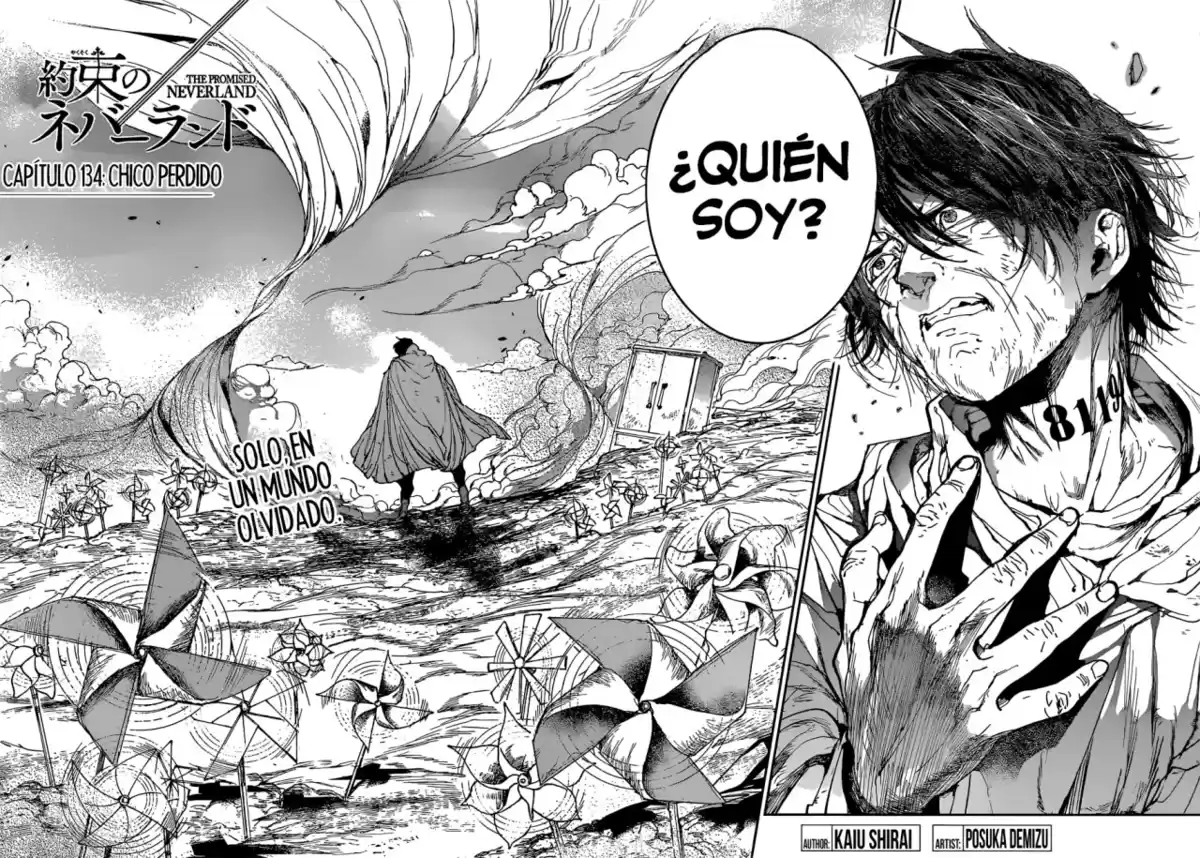 The Promised Neverland Capitulo 134: Chico perdido página 4