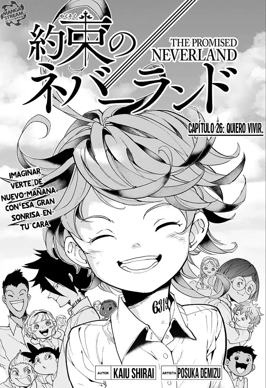 The Promised Neverland Capitulo 26: Quiero vivir página 2