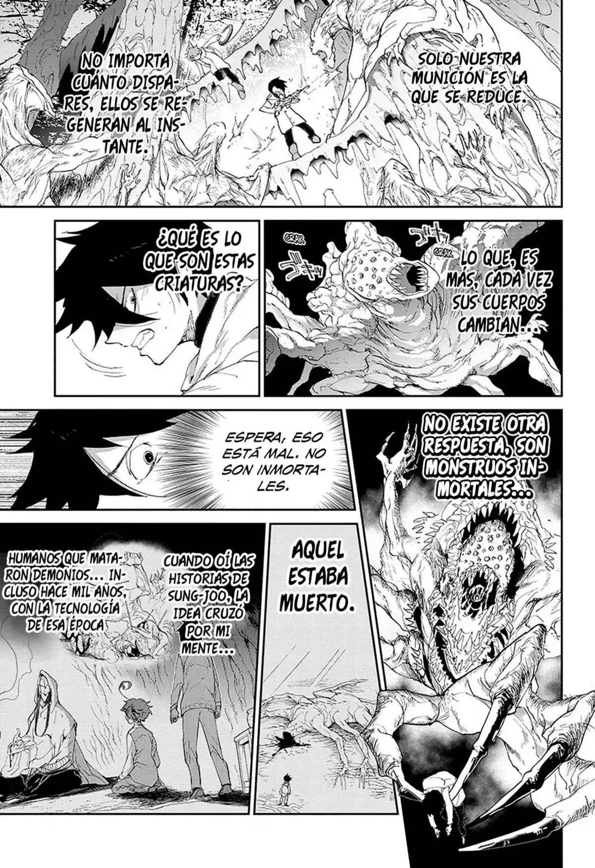 The Promised Neverland Capitulo 62: Monstruos Inmortales página 13