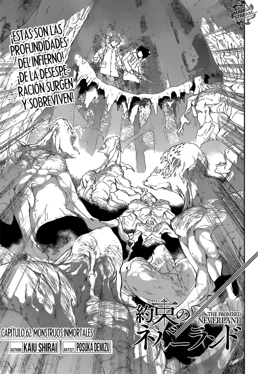 The Promised Neverland Capitulo 62: Monstruos Inmortales página 4